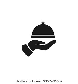 Serving size icon or Food serving icon vector isolated. Best serving size icon for apps, websites, or food serving design element.