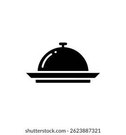 Serving Tray with Covered Dish Icon