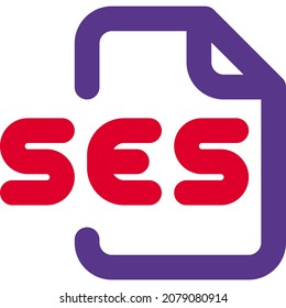 SES file is sound recording and mastering software program