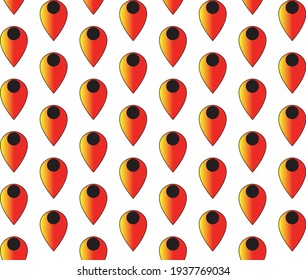 sesame seeds Background pattern with transparency