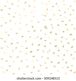 Sesame seeds isolated seamless vector pattern. sesame seeds. vector pattern. Sesame. Vector illustration. 