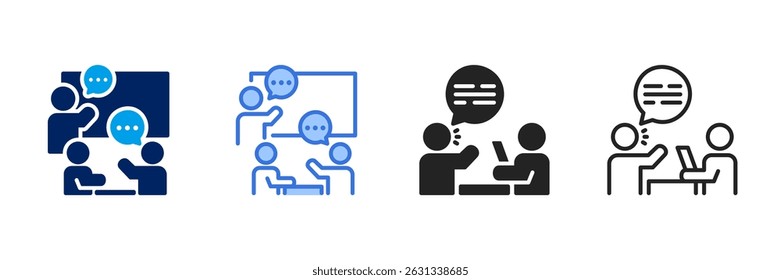 Session Icon Set Different Style Collection