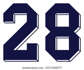 Set 0 1 2 3 4 5 7 8 9 Zero Sete Um Dois Três Quatro Cinco Cinco Oito Número Isométrico 3D Kit de Esportes Jersey Uniforme Futebol Futebol Futebol Clube Equipe Pixel Art Vetor EPS PNG Clip Art Sem fundo transparente