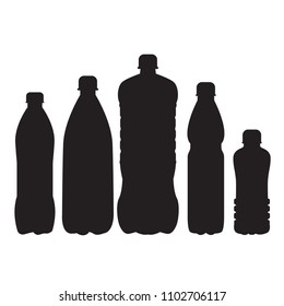 Set 0f 5 bottles  1 , 0,5, 0,33, 1,5, 2.