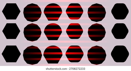Set of 10 black shield silhouettes, various shapes. Shield icons, shield designs, shield symbols. Perfect for logos, graphics, and protective themes. Element vector set.