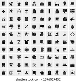 Set of 100 Universal Icons
