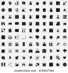 Set of 100 Universal Icons