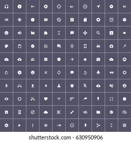 set of 100 web icons