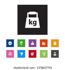 Set of 11 logistic icons set. Collection of forbidden, slo, quality and other elements.