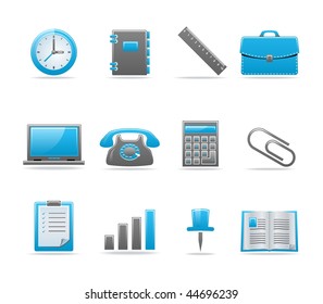 Set of 12 glossy web icons. Shopping, business and money icon set. Part 3. (see other in my portfolio)