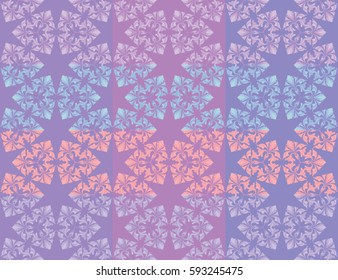 set of 12 hexagonal seamless floral patterns