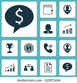 Set Of 12 Human Resources Icons. Can Be Used For Web, Mobile, UI And Infographic Design. Includes Elements Such As Male, Money, Opinion And More.