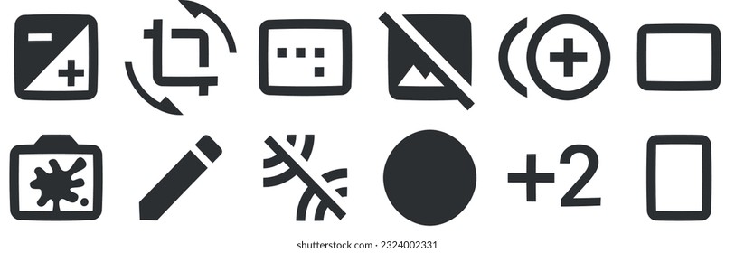 Set von 12 Symbolkarten. Moderne Dünnzeilensymbole. Stellen Sie das Symbol Qualität ein. für mobile und Web. Das große UI-Icon-Set. UI und UX