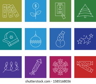 Set of 12 Quality icon for your project

