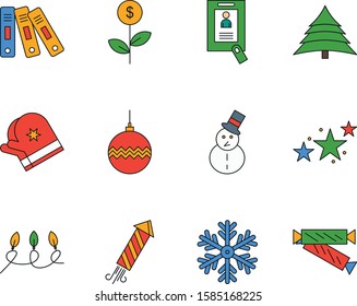 Set of 12 Quality icon for your project
