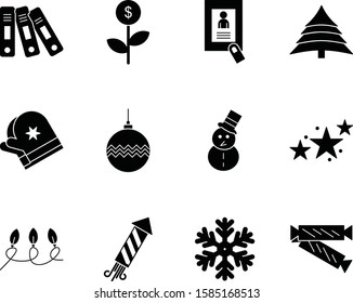 Set of 12 Quality icon for your project
