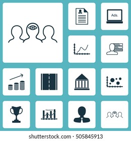 Set Of 12 Universal Editable Icons. Can Be Used For Web, Mobile And App Design. Includes Icons Such As Manager, Comparison, Coaching And More.