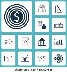 Set Of 12 Universal Editable Icons. Can Be Used For Web, Mobile And App Design. Includes Icons Such As Plot Diagram, Education Center, Warranty And More.