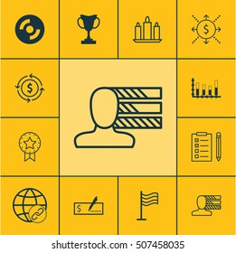 Set Of 12 Universal Editable Icons. Can Be Used For Web, Mobile And App Design. Includes Icons Such As Wax, Money Recycle, Money And More.