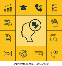 Set Of 12 Universal Editable Icons. Can Be Used For Web, Mobile And App Design. Includes Icons Such As Appointment, Female Application, Analysis And More.