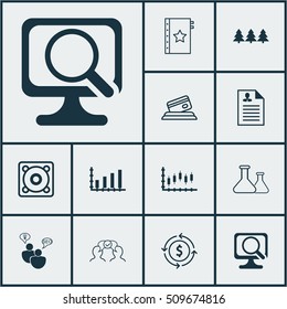 Set Of 12 Universal Editable Icons. Can Be Used For Web, Mobile And App Design. Includes Icons Such As Credit Card, Warranty, Curriculum Vitae And More.