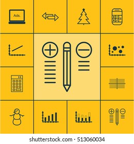 Set Of 12 Universal Editable Icons. Can Be Used For Web, Mobile And App Design. Includes Icons Such As Dynamics, Comparison, Crossroad And More.