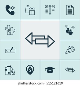 Set Of 12 Universal Editable Icons. Can Be Used For Web, Mobile And App Design. Includes Icons Such As Decision Making, Shopping, Money Navigation And More.