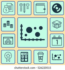 Set Of 12 Universal Editable Icons. Can Be Used For Web, Mobile And App Design. Includes Elements Such As Comparison, Agenda, Wallet And More.