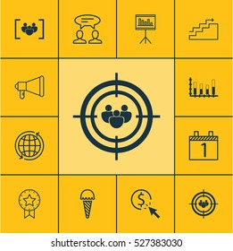 Set Of 12 Universal Editable Icons. Can Be Used For Web, Mobile And App Design. Includes Elements Such As Dialogue, Growth, Frozen Food And More.
