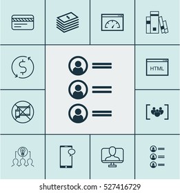 Set Of 12 Universal Editable Icons. Can Be Used For Web, Mobile And App Design. Includes Elements Such As Coding, Loading Speed, Library And More.