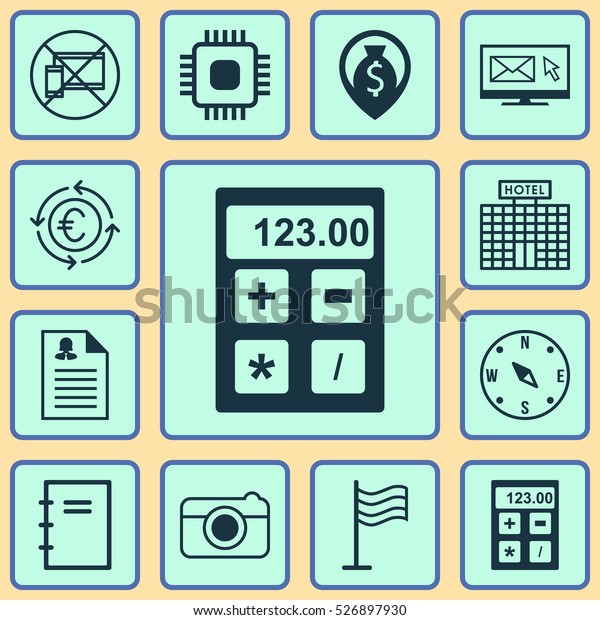 Set Of 12 Universal
Editable Icons. Can Be Used For Web, Mobile And App Design.
Includes Elements Such As Forbidden Mobile, Currency Recycle,
Newsletter And More.
