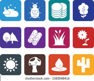 Set of 12 Universal Pixel Perfect Icons for your project
