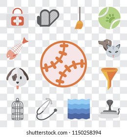 Set Of 13 simple editable icons such as Toy, Snake, Water, Stethoscope, Cage, Filter, Dog, Pet, Fish bone, web ui icon pack