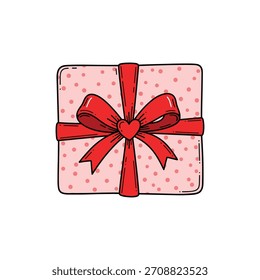 Un conjunto de 15 iconos vectoriales de San Valentín con diseños de corazón en rojo, blanco y negro. Perfecto para tarjetas de felicitación, redes sociales, pegatinas, Diseño web y decoraciones o artesanías de San Valentín