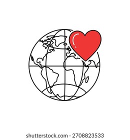 Un conjunto de 15 iconos vectoriales de San Valentín con diseños de corazón en rojo, blanco y negro. Perfecto para tarjetas de felicitación, redes sociales, pegatinas, Diseño web y decoraciones o artesanías de San Valentín