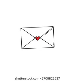 Un conjunto de 15 iconos vectoriales de San Valentín con diseños de corazón en rojo, blanco y negro. Perfecto para tarjetas de felicitación, redes sociales, pegatinas, Diseño web y decoraciones o artesanías de San Valentín