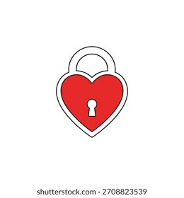 Un conjunto de 15 iconos vectoriales de San Valentín con diseños de corazón en rojo, blanco y negro. Perfecto para tarjetas de felicitación, redes sociales, pegatinas, Diseño web y decoraciones o artesanías de San Valentín