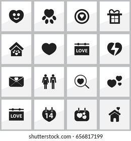 Set Of 16 Editable Passion Icons. Includes Symbols Such As Banner, Board, Pounce And More. Can Be Used For Web, Mobile, UI And Infographic Design.