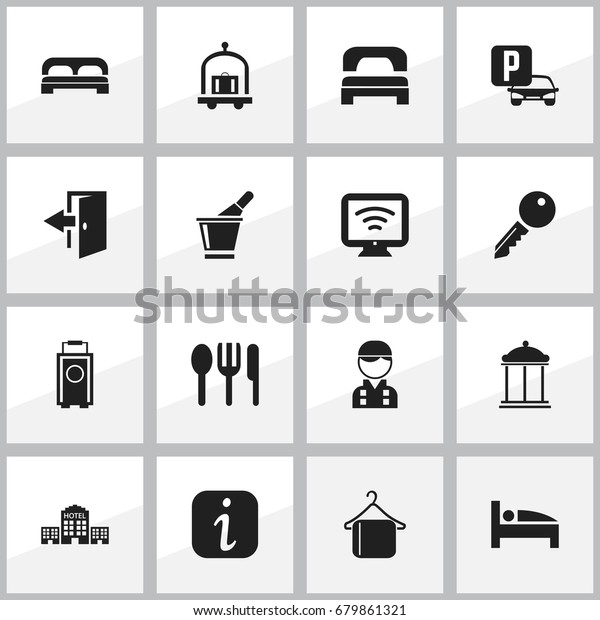 Set Of 16 Editable Travel Icons.\
Includes Symbols Such As Wireless Tv, Trolley, Sleeping And More.\
Can Be Used For Web, Mobile, UI And Infographic\
Design.