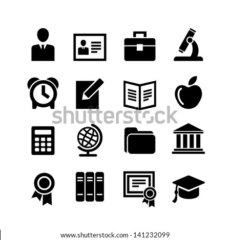 Set 16 education icons