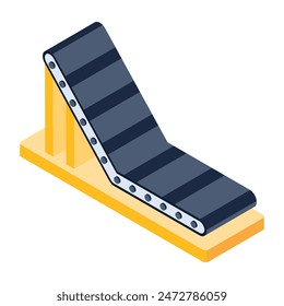 Set of 16 Mining Machinery Isometric Icons 

