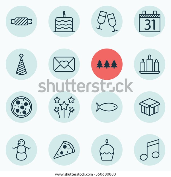 new years stock icons