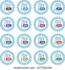 Set of 16 Quality icon
