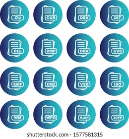 Set of 16 Quality icon
