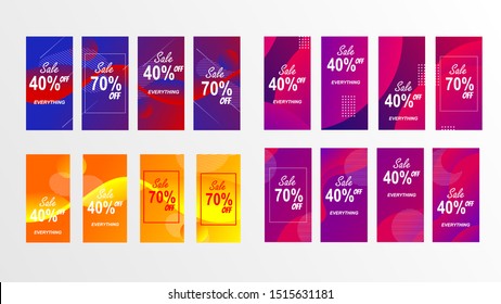 
set of 16 sale banner background, can be use for, landing page, website, mobile app, poster, flyer, coupon, gift card, smartphone template, web design
