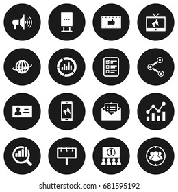 Set Of 16 Trade Icons Set.Collection Of Customer Summary, Statistics, World And Other Elements.