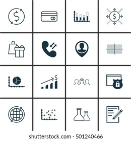 Set Of 16 Universal Editable Icons For Airport, Education And Business Management Topics. Includes Icons Such As Coaching, Employee Location, Money Trasnfer And More.