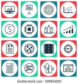 Set Of 16 Universal Editable Icons. Can Be Used For Web, Mobile And App Design. Includes Icons Such As Wax, Chip, Money Trasnfer And More.