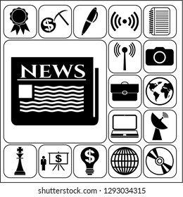 Set of 17 business icons. Collection. Amazing desing. Vector Illustration.