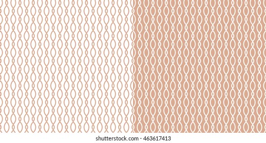 Set of 2 boho ethnic seamless patterns. Print. Repeating background. Cloth design, wallpaper.